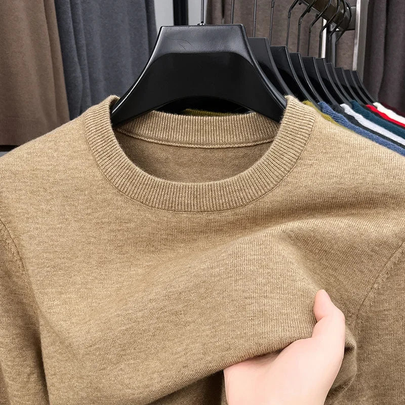 Men's Diamond Pattern Knit Sweater