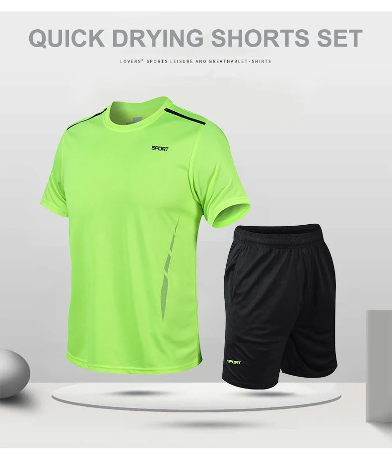 Men's Quick-Dry Running Set