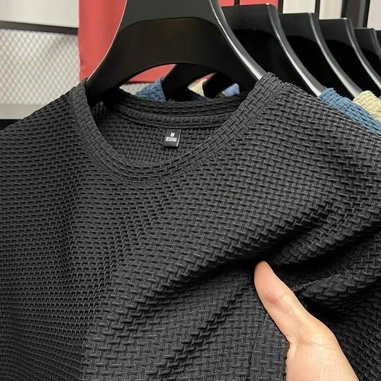 Men's Ice Silk Mesh T-Shirt