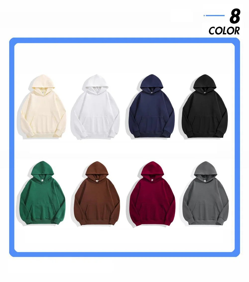 Men's Heavyweight Fleece Pullover Hoodie