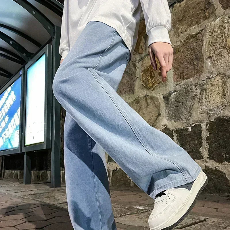 Men's Loose Straight Leg Jeans