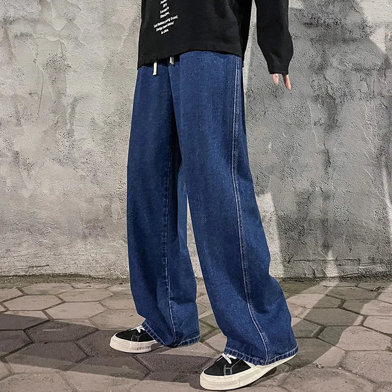 Men's Loose Straight Leg Jeans