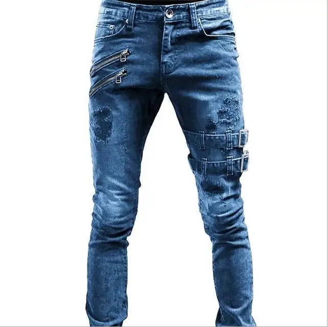 Men's Ripped Skinny Jeans