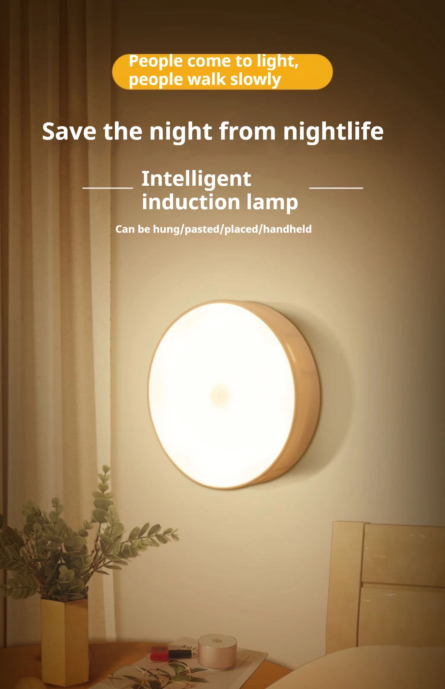 Wireless LED Motion Sensor Light