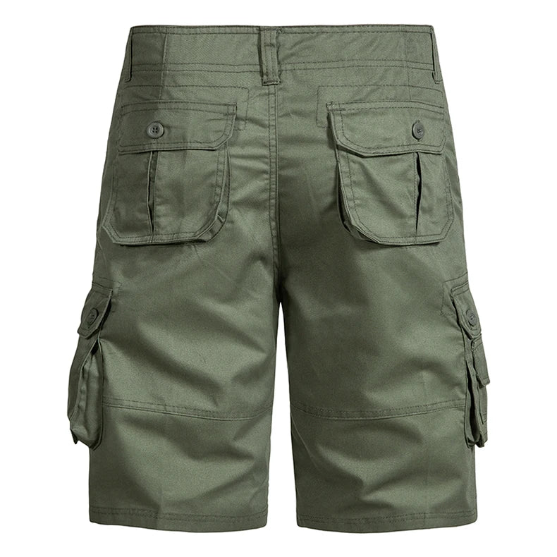 Men's Multi-Pocket Cargo Shorts