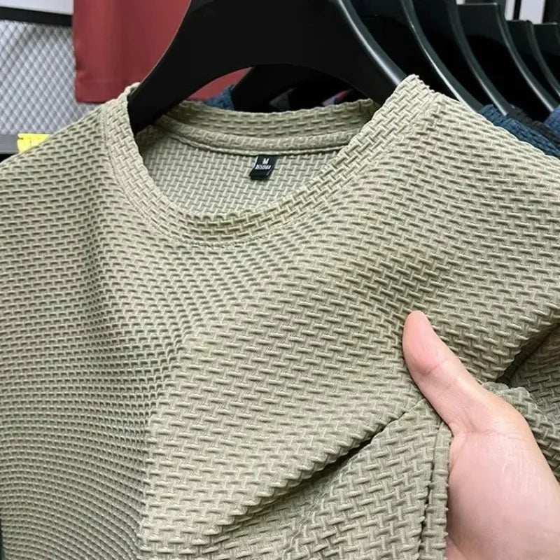 Men's Ice Silk Mesh T-Shirt