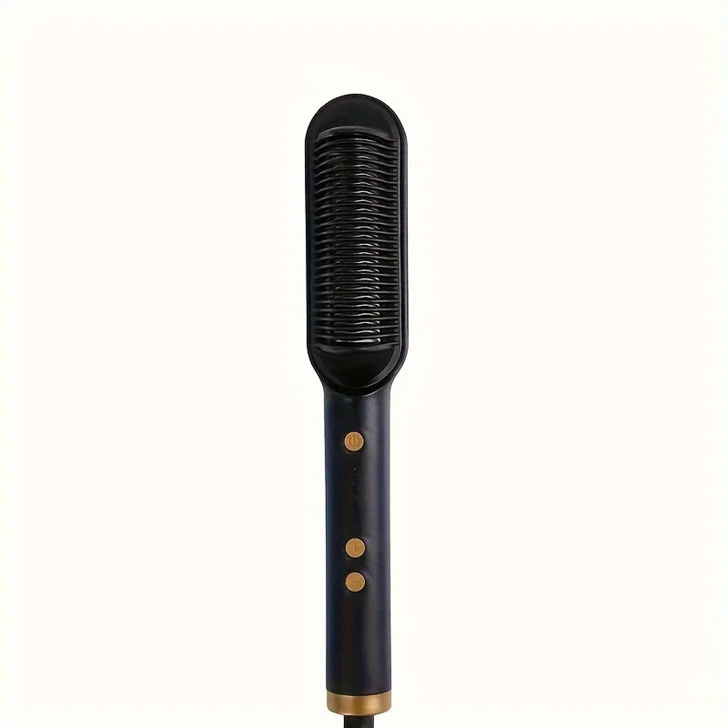 2-in-1 Electric Hair Straightener Comb
