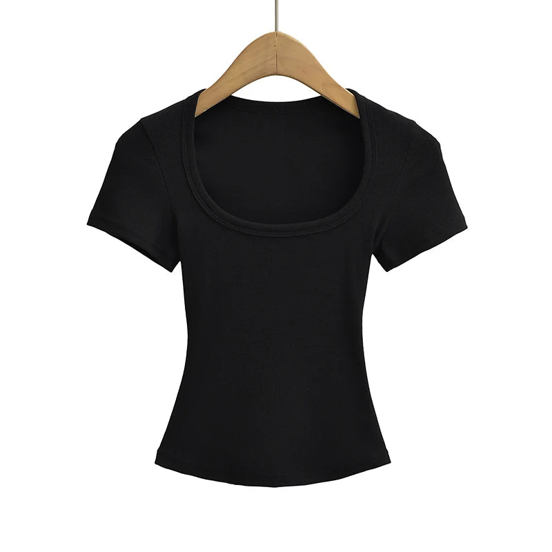 Women's Square Neck Crop Top