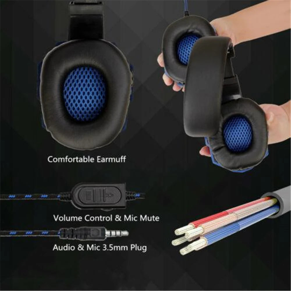 Multi-Platform Gaming Headset with Mic
