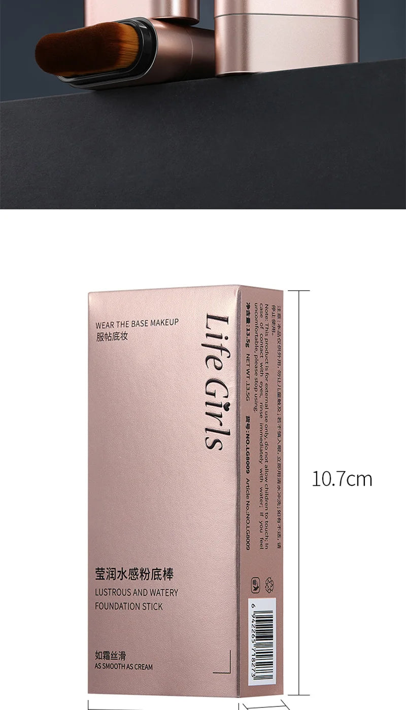 Rotating Double-Head Foundation Brush