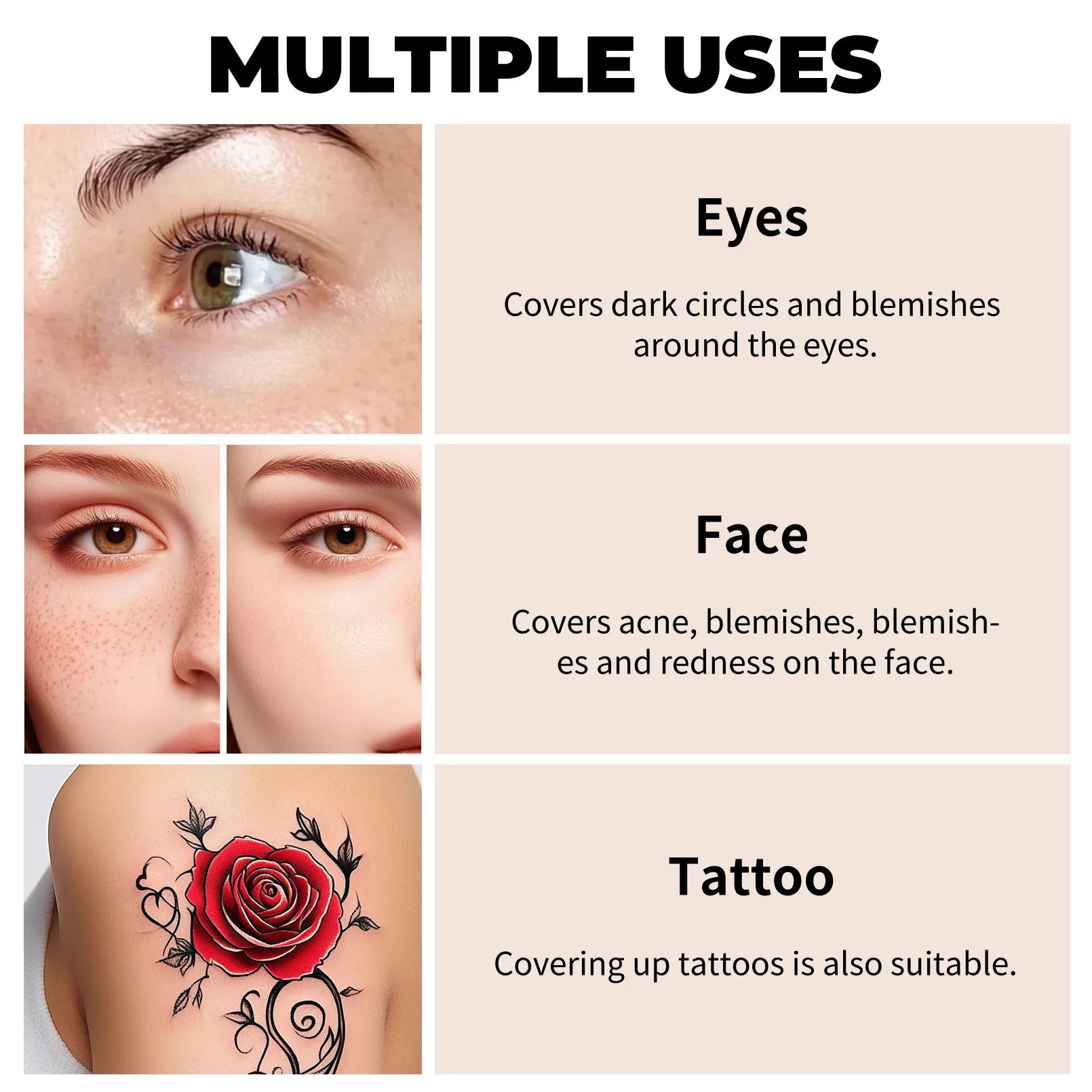 Eye Brightening Concealer & Contour Cream