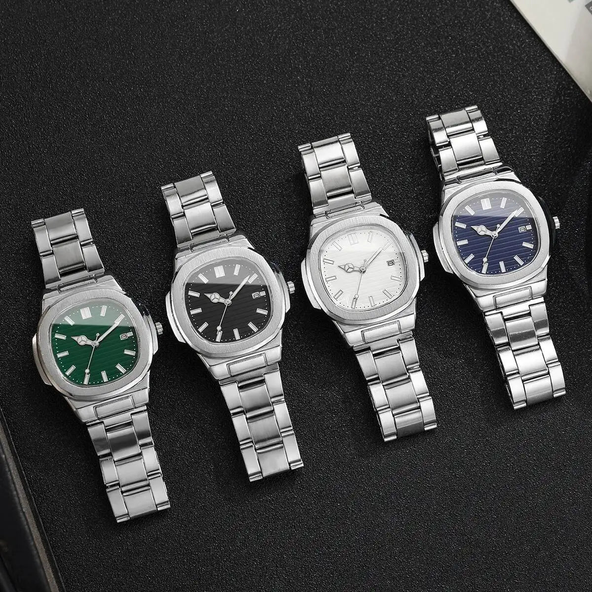 Men's Luxury Square Dial Quartz Watch