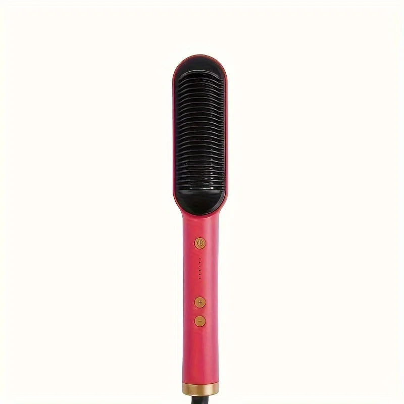 2-in-1 Electric Hair Straightener Comb