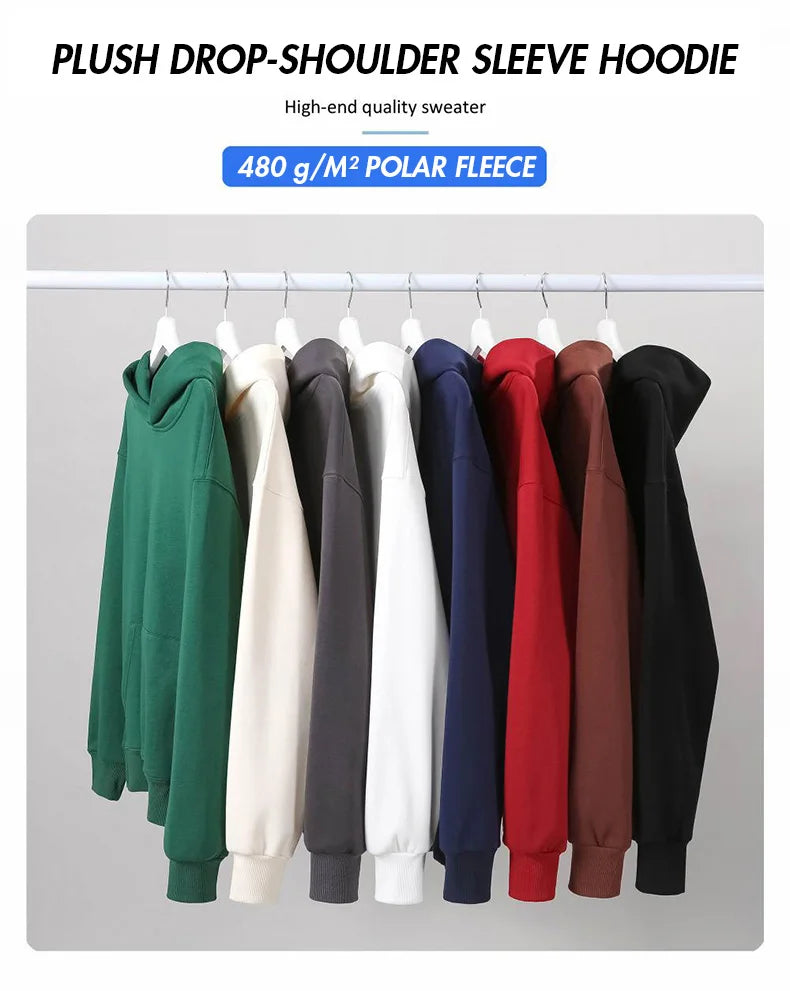 Men's Heavyweight Fleece Pullover Hoodie