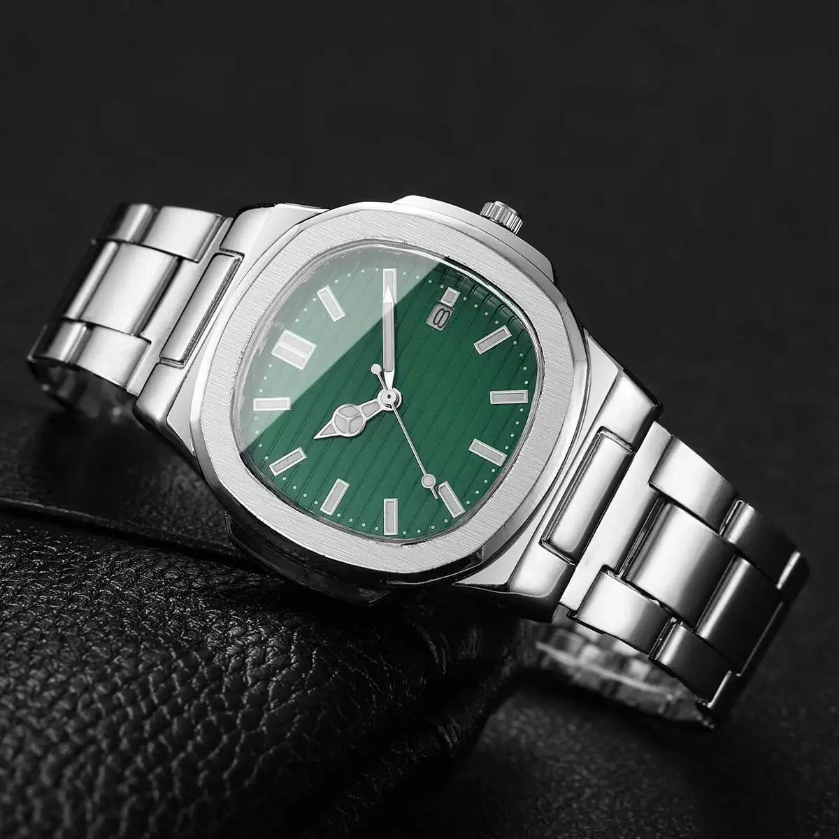 Men's Luxury Square Dial Quartz Watch