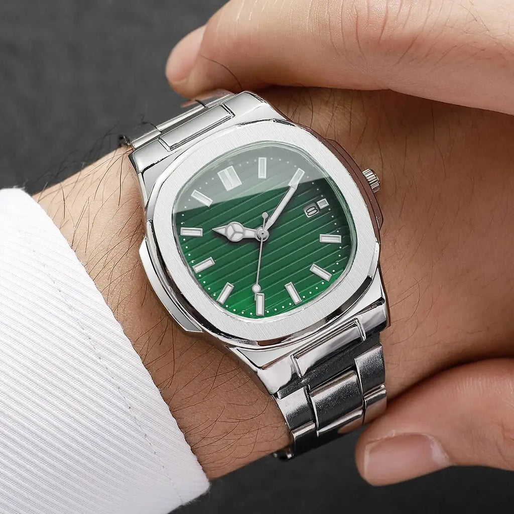 Men's Luxury Square Dial Quartz Watch