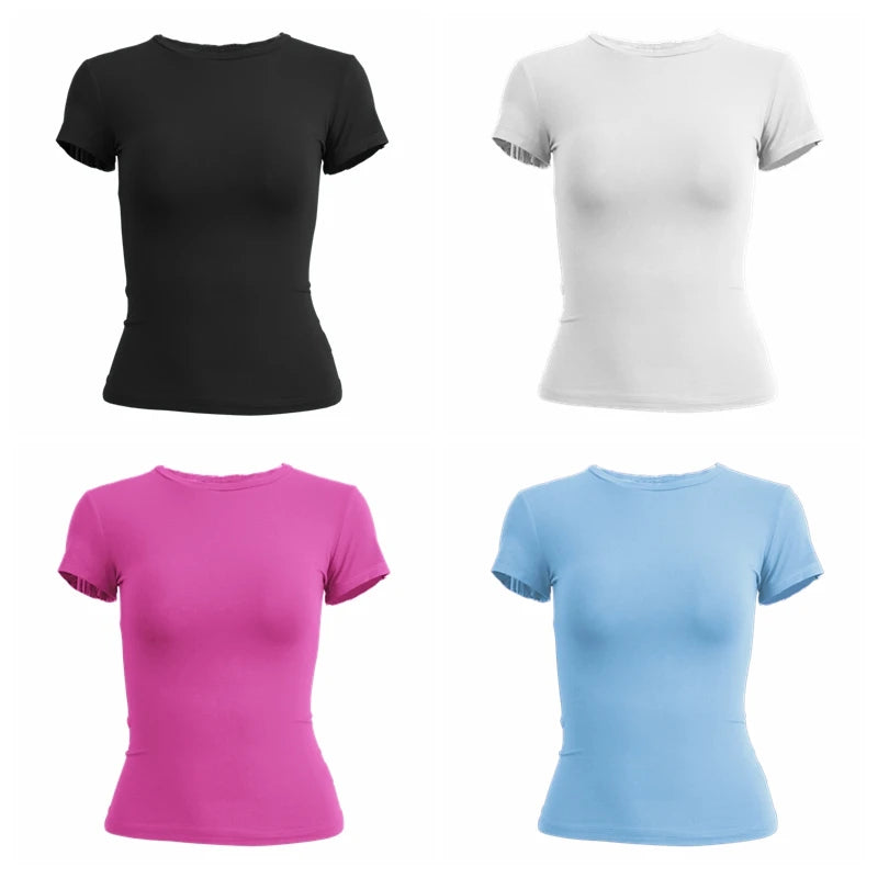 Women's Slim Fit Knit T-Shirt