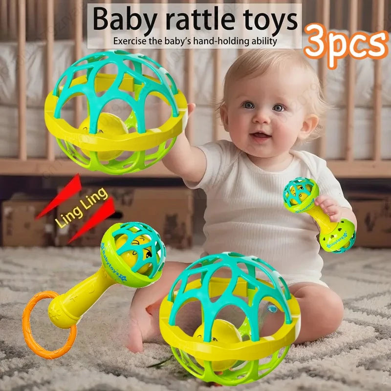Baby Sensory Rattle Toy Set