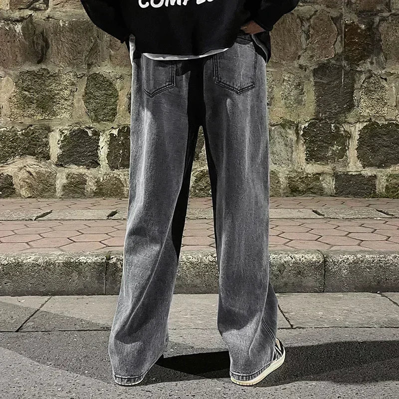 Men's Loose Straight Leg Jeans