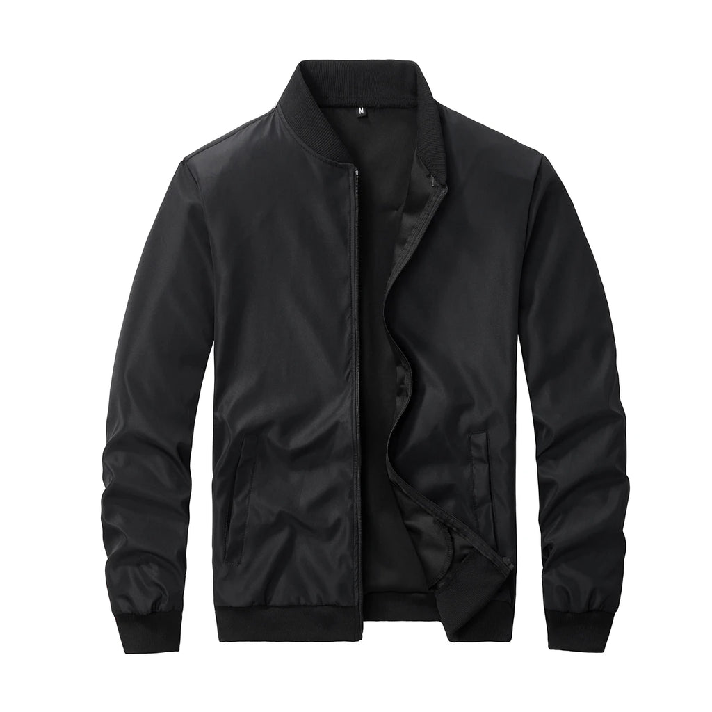 Men's Casual Baseball Collar Jacket