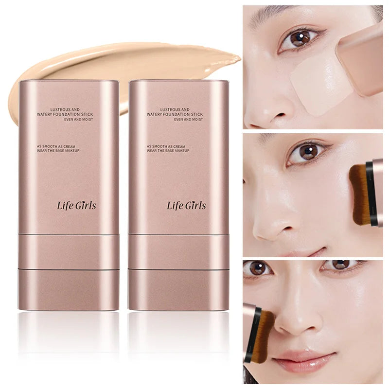 Rotating Double-Head Foundation Brush