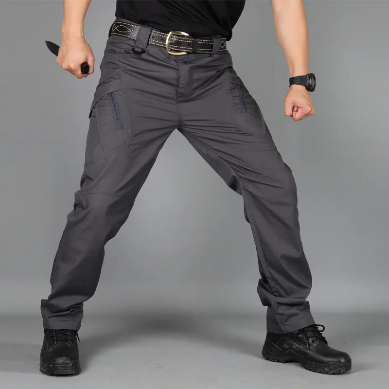 Men's Waterproof Tactical Cargo Pants