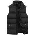 Men's Warm Zip-Up Sleeveless Vest