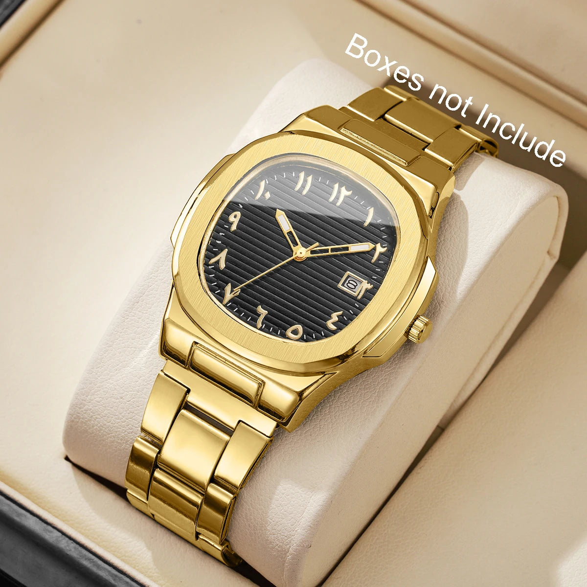 Men's Luxury Square Dial Quartz Watch