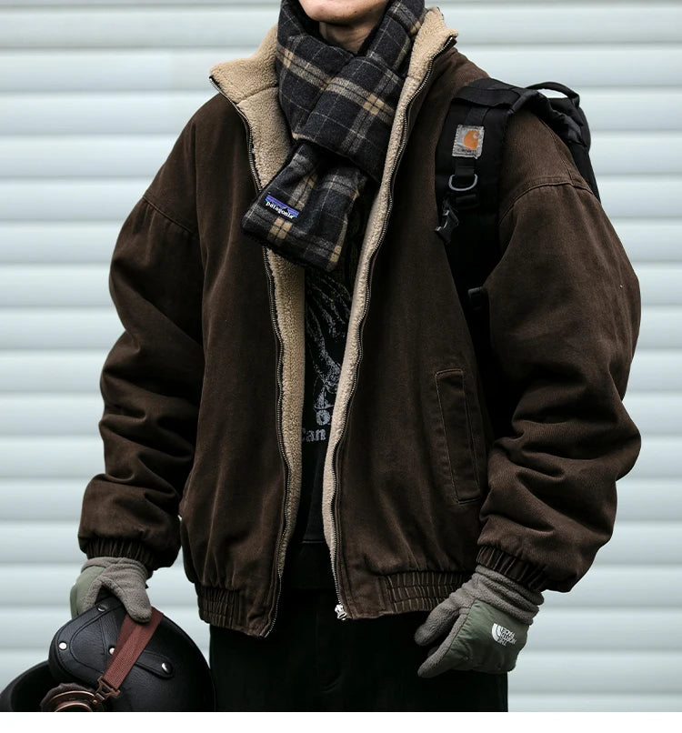 Men's Vintage Polar Fleece Jacket