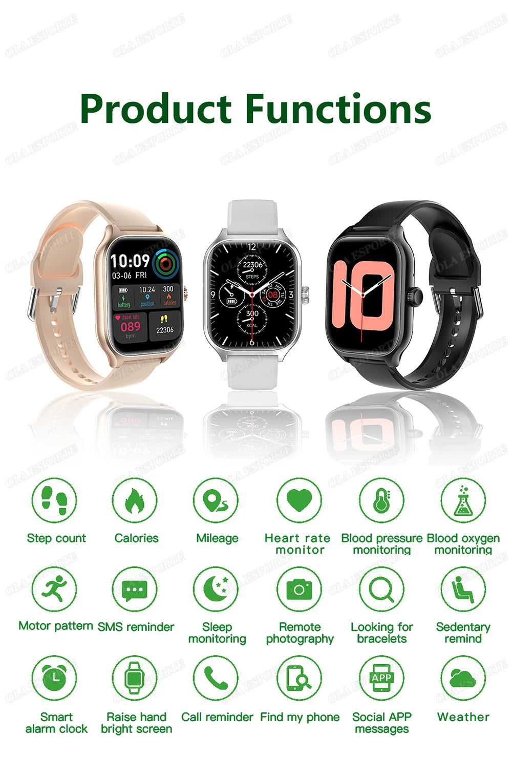 Smart Watch with Bluetooth Call