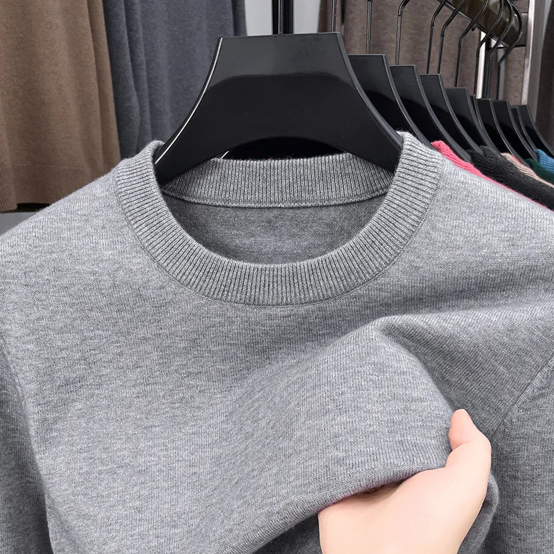 Men's Diamond Pattern Knit Sweater