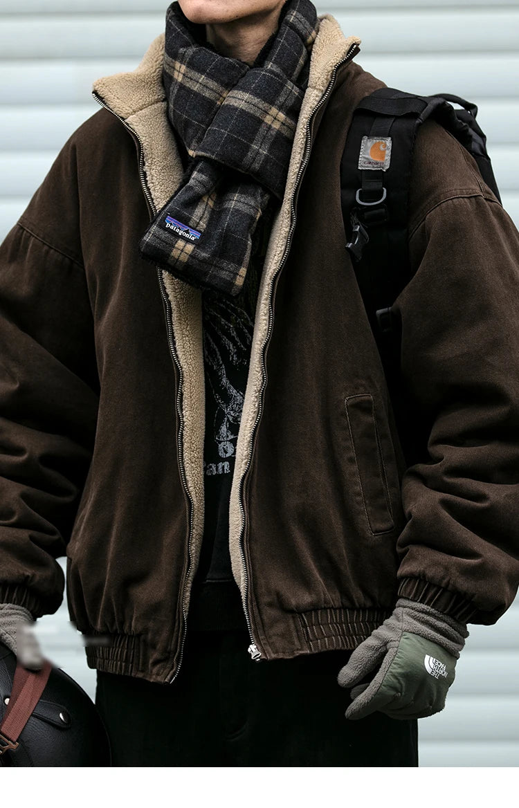 Men's Vintage Polar Fleece Jacket