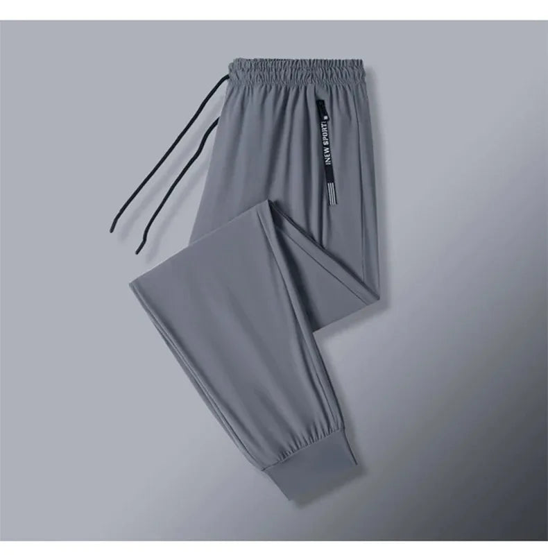 Men's Ice Silk Wide Leg Pants