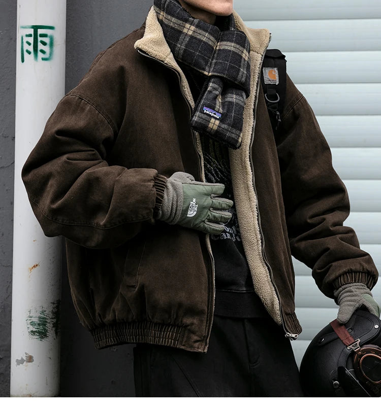 Men's Vintage Polar Fleece Jacket