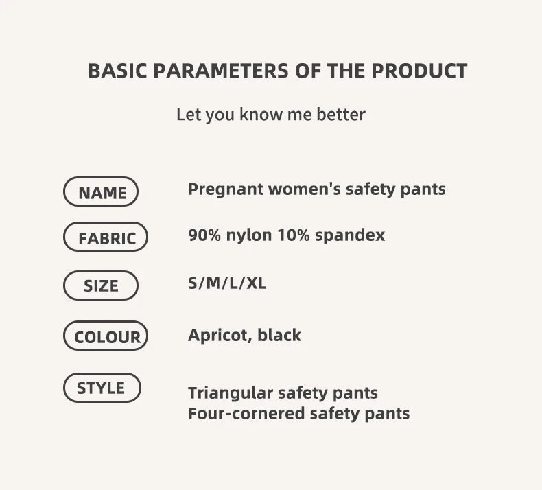 Seamless Maternity Underwear