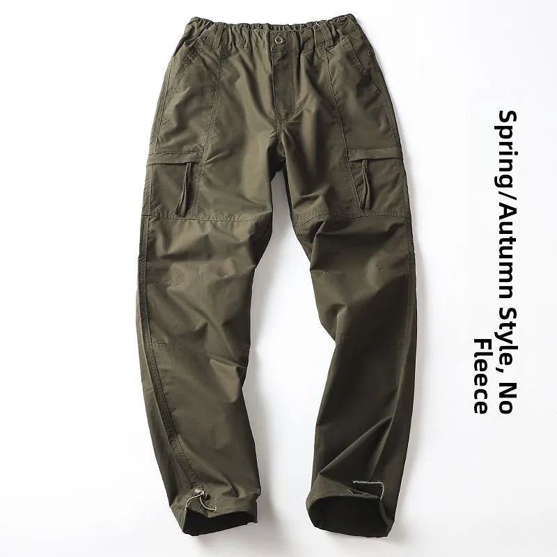 Men's Fleece-Lined Waterproof Work Pants