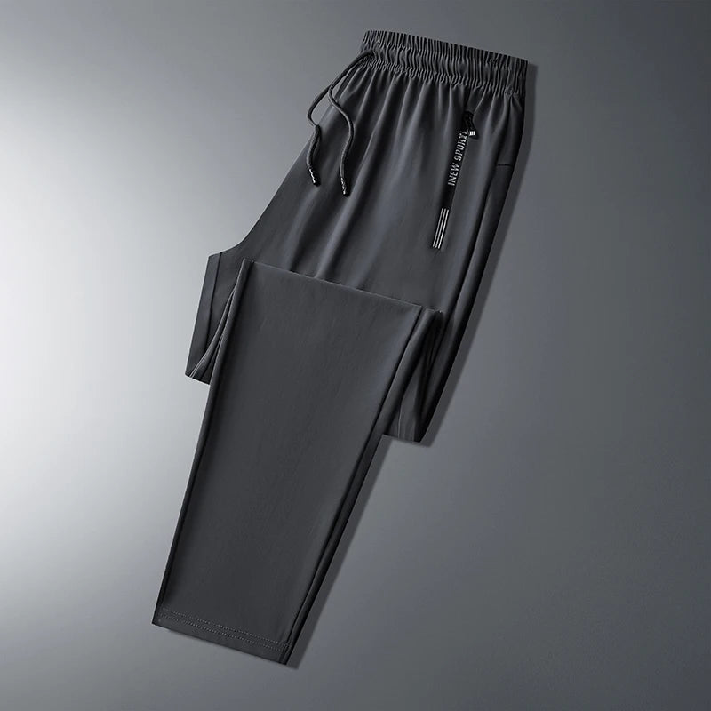 Men's Ice Silk Wide Leg Pants