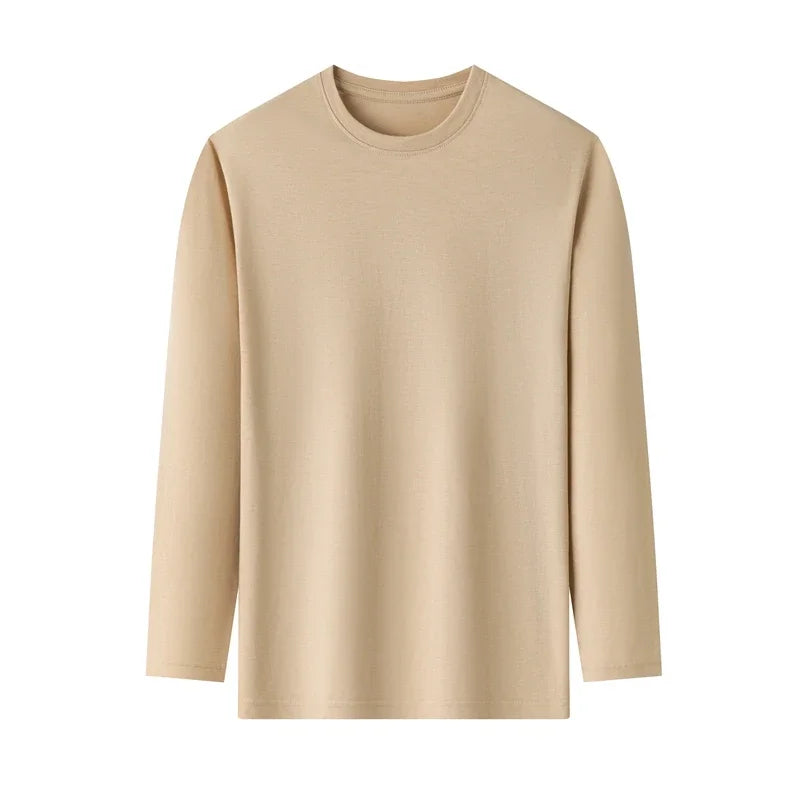 Men's Cotton Long Sleeve T-Shirt