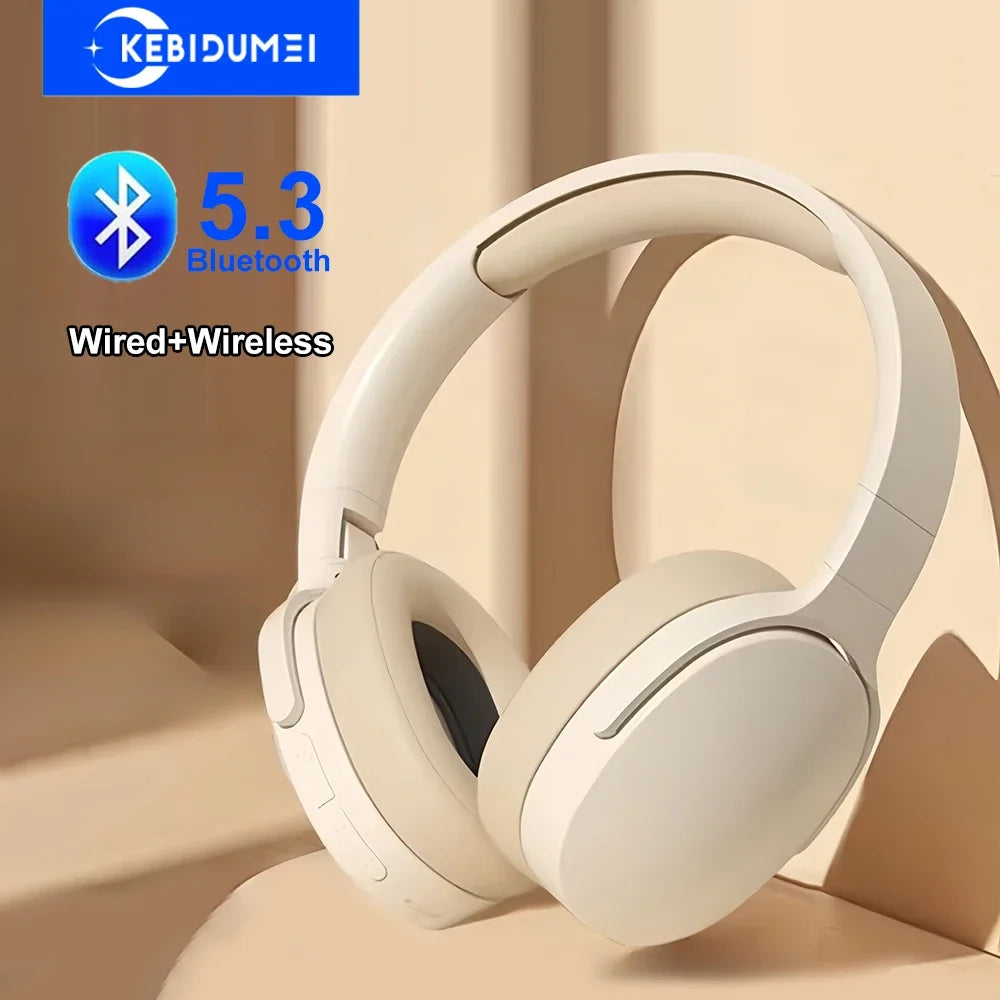 Bluetooth 5.3 Foldable Gaming Headphones