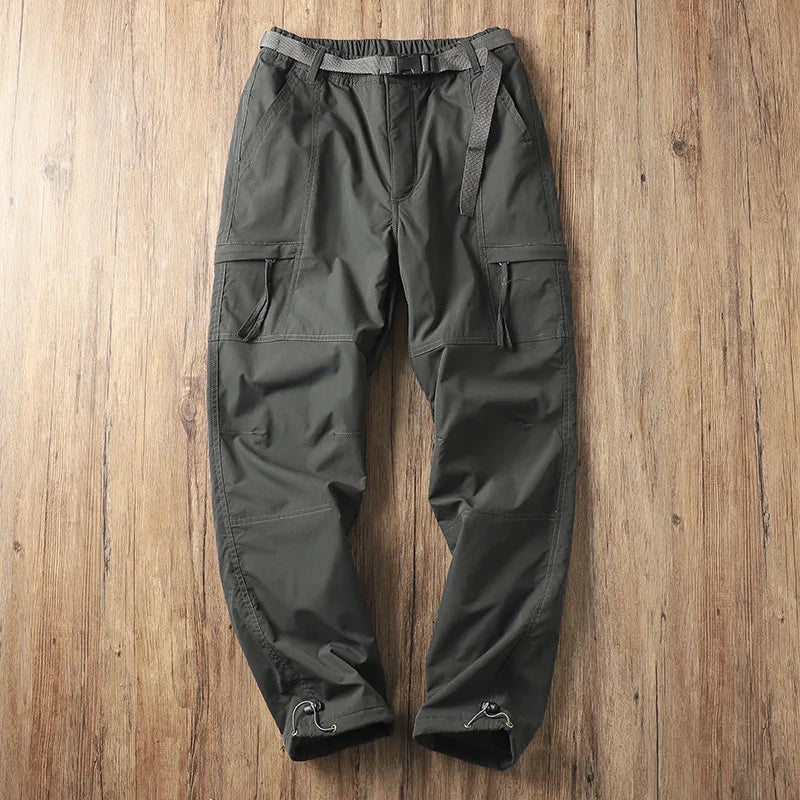Men's Fleece-Lined Waterproof Work Pants