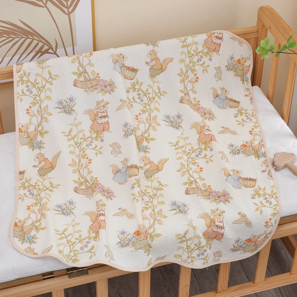 Soft Cotton Baby Bath Towel & Blanket