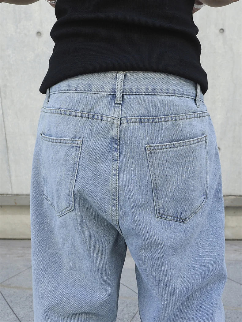 Men's Baggy Wide Leg Jeans