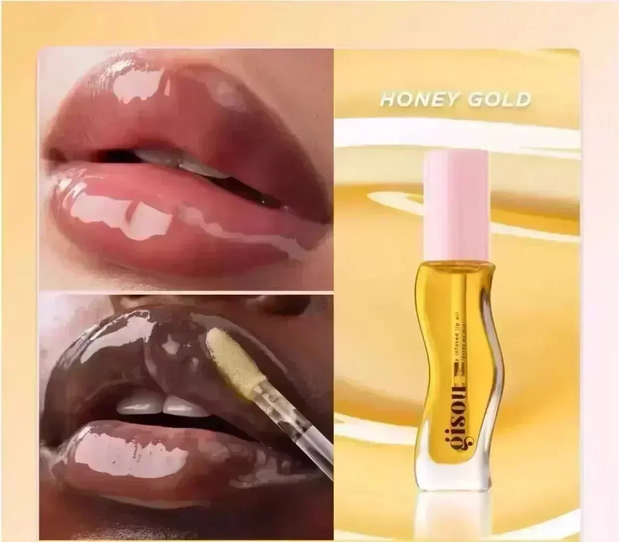 Gisou Honey-Infused Lip Oil Gloss