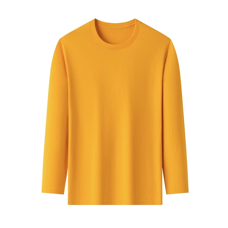Men's Cotton Long Sleeve T-Shirt
