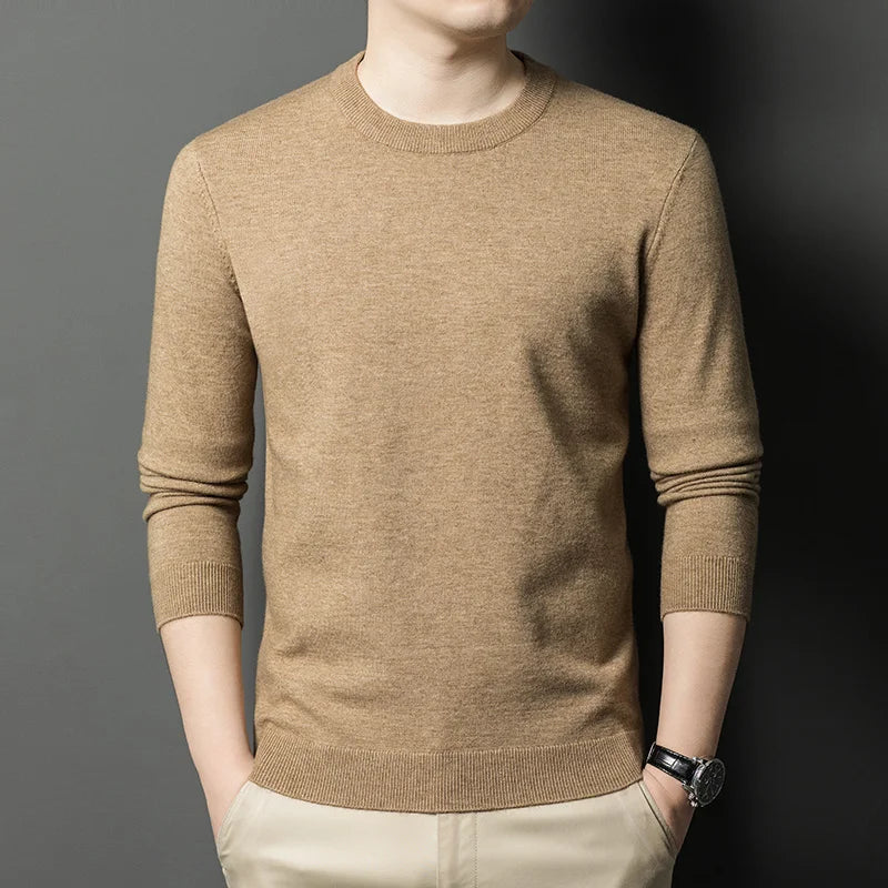Men's Diamond Pattern Knit Sweater