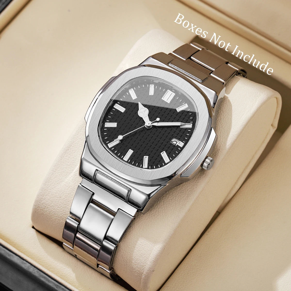 Men's Luxury Square Dial Quartz Watch
