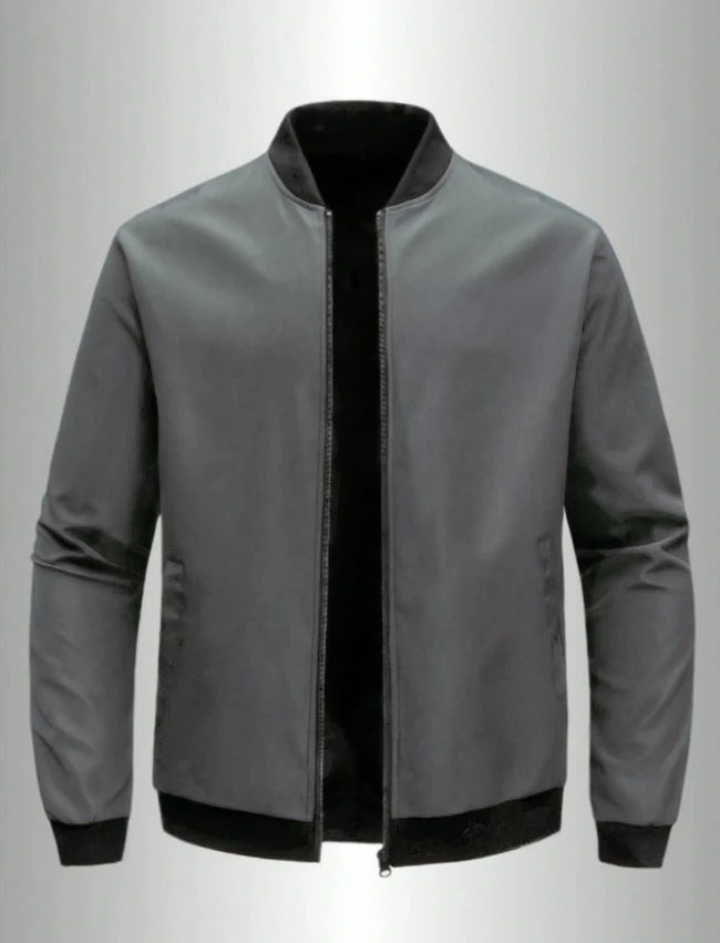 Men's Casual Baseball Collar Jacket