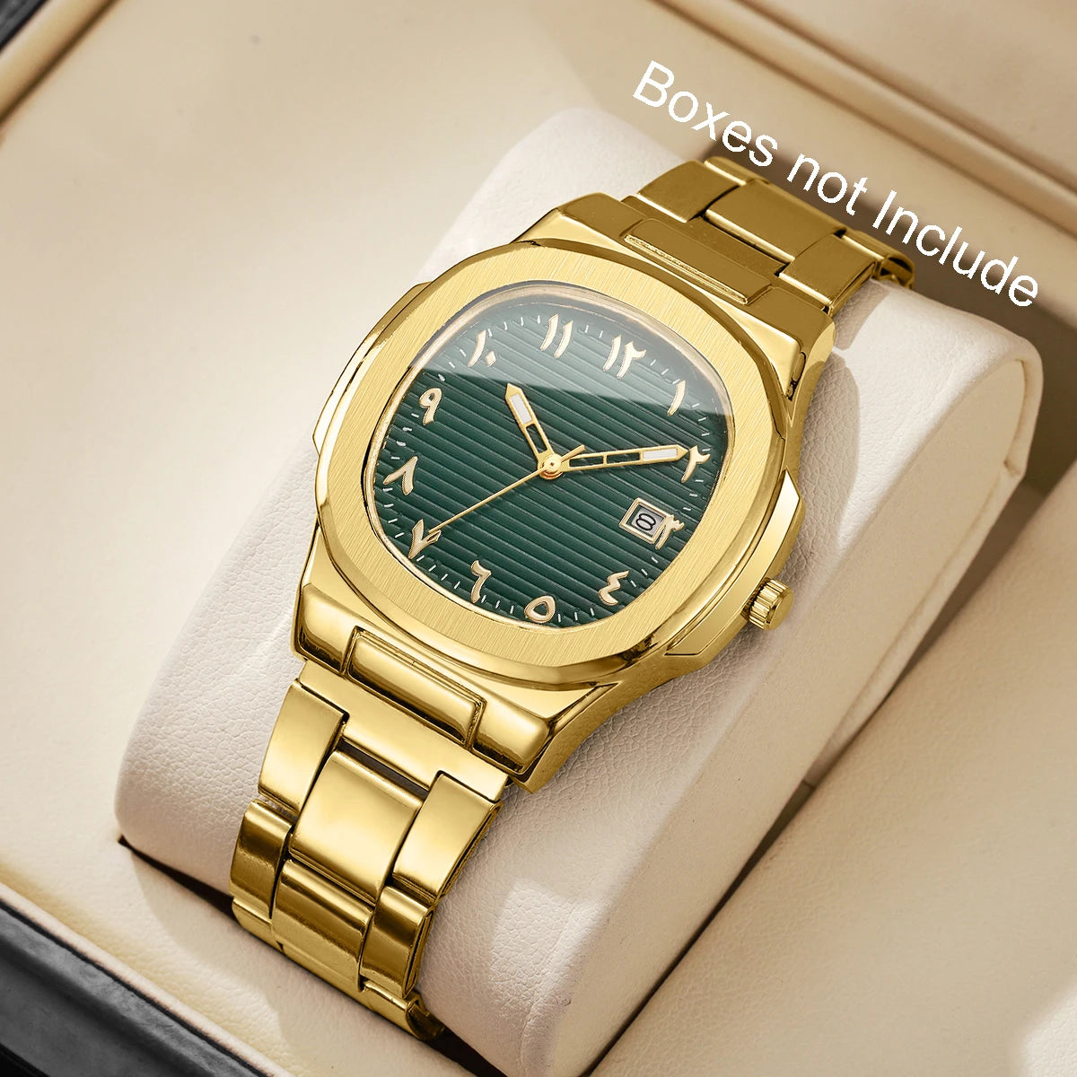 Men's Luxury Square Dial Quartz Watch
