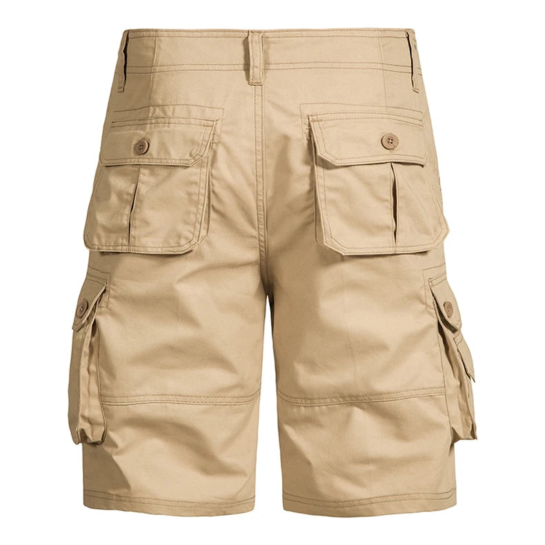 Men's Multi-Pocket Cargo Shorts