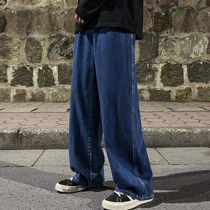 Men's Loose Straight Leg Jeans